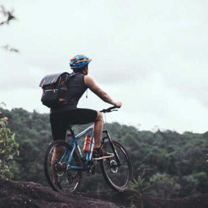 cyclist-sunny-day-bike-adventure-travel-photo